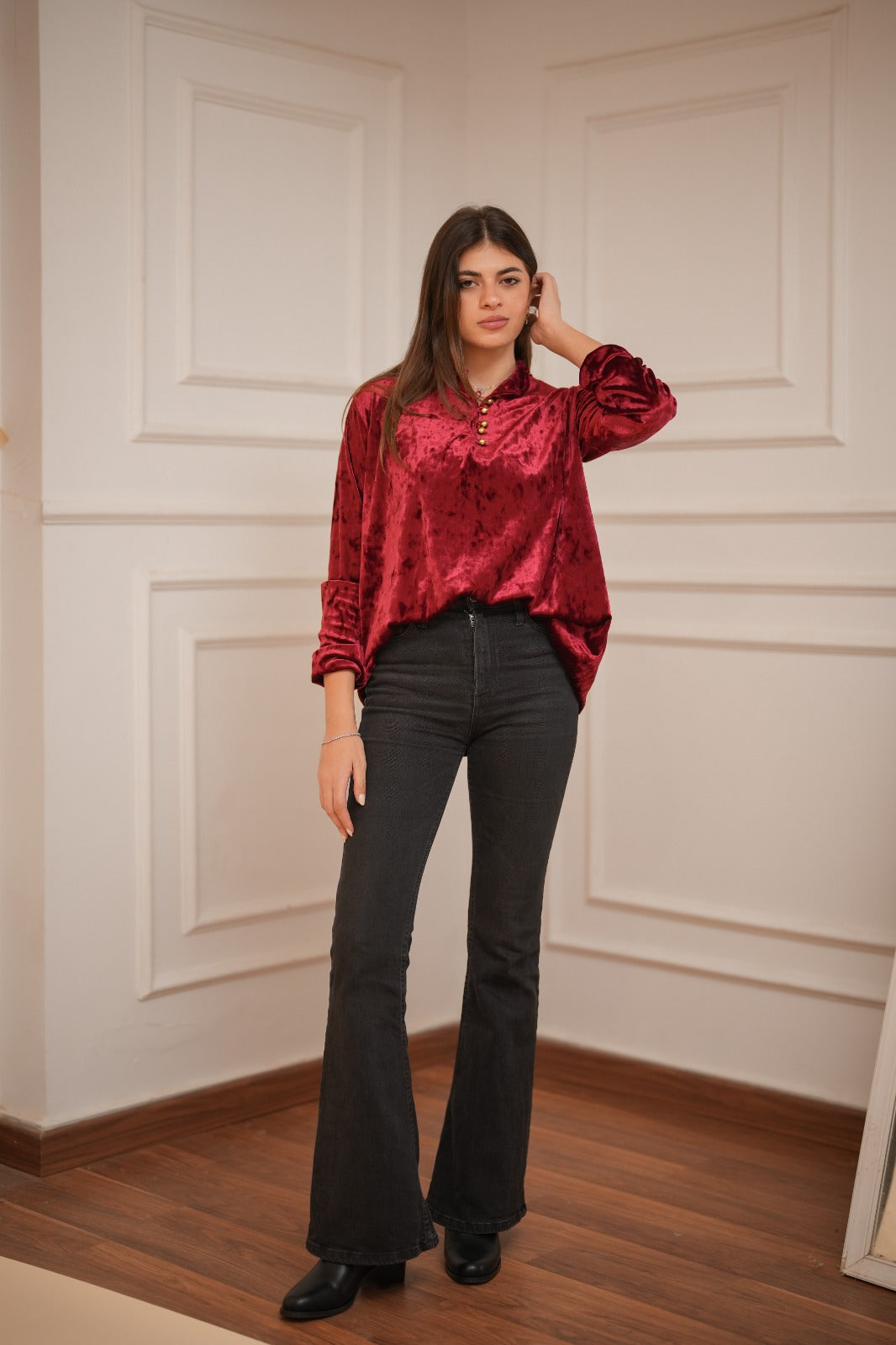 Velvet Blouse